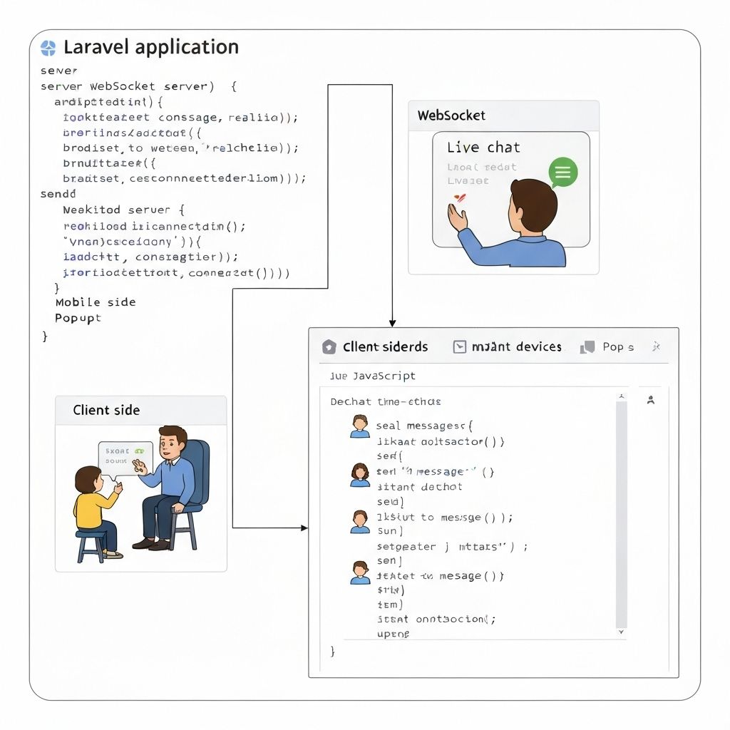 Featured image for Laravel Broadcasting and Real-time Features